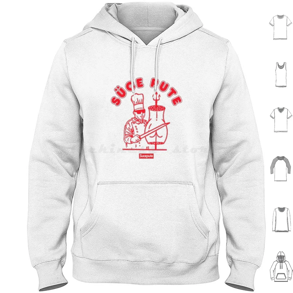 Толстовка из хлопка с капюшоном, с длинным рукавом