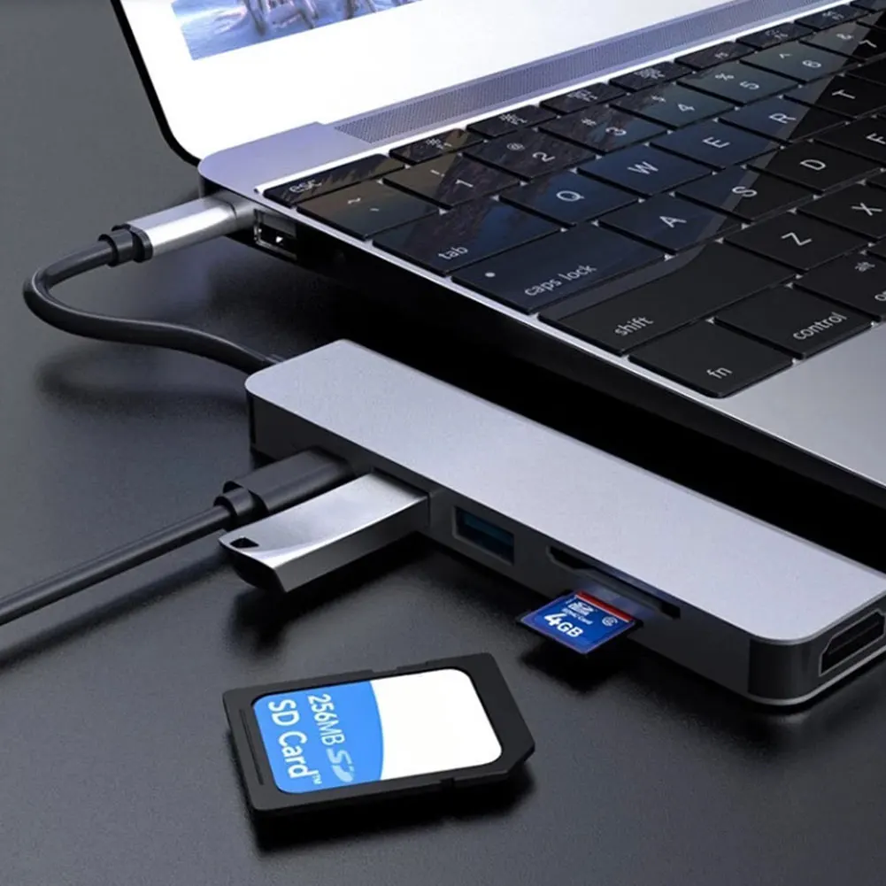 

USB-концентратор 4/5/6/8 в 1, совместимый с USB 3,0