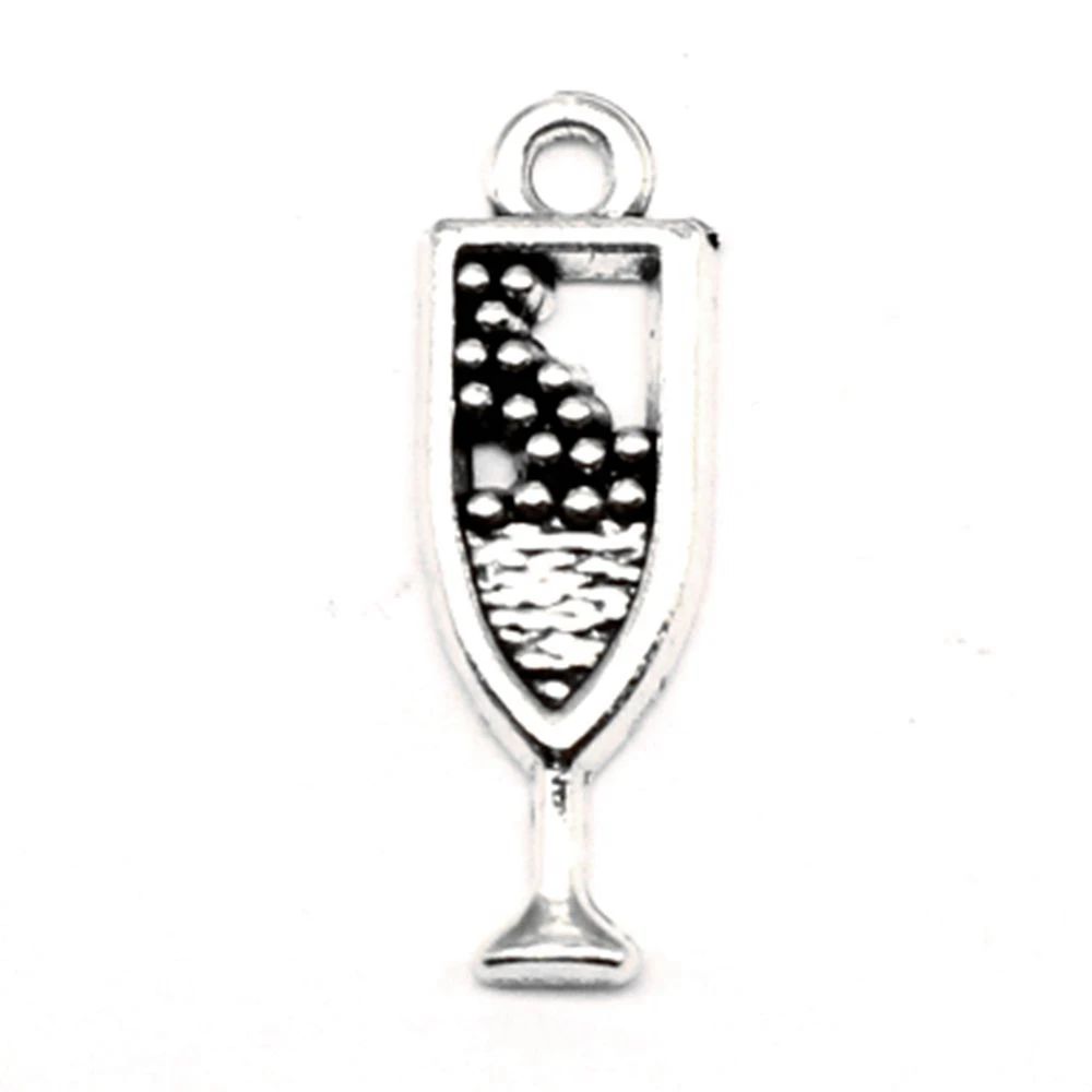

Wine Charm For Making Jewelry Diy Finding 120pcs 7x20mm