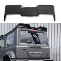 2019 2020 2021 2022 For Suzuki Jimny JB64 JB74 Rear Roof Spoiler Wald Style High Quality ABS By Glossy Black Spoilers