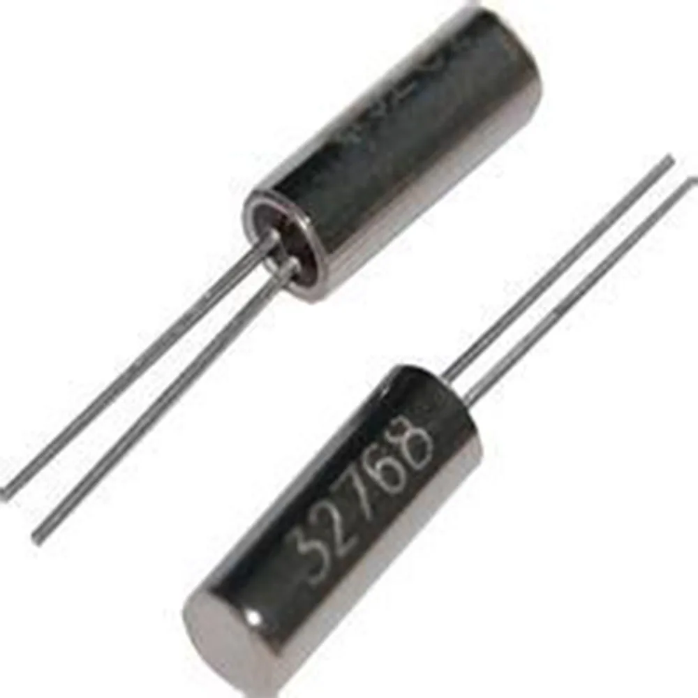 

10pcs High-precision tuning fork type column crystal 308 cylindrical crystal 32768 3*8 12.5PF 5PPM resonator