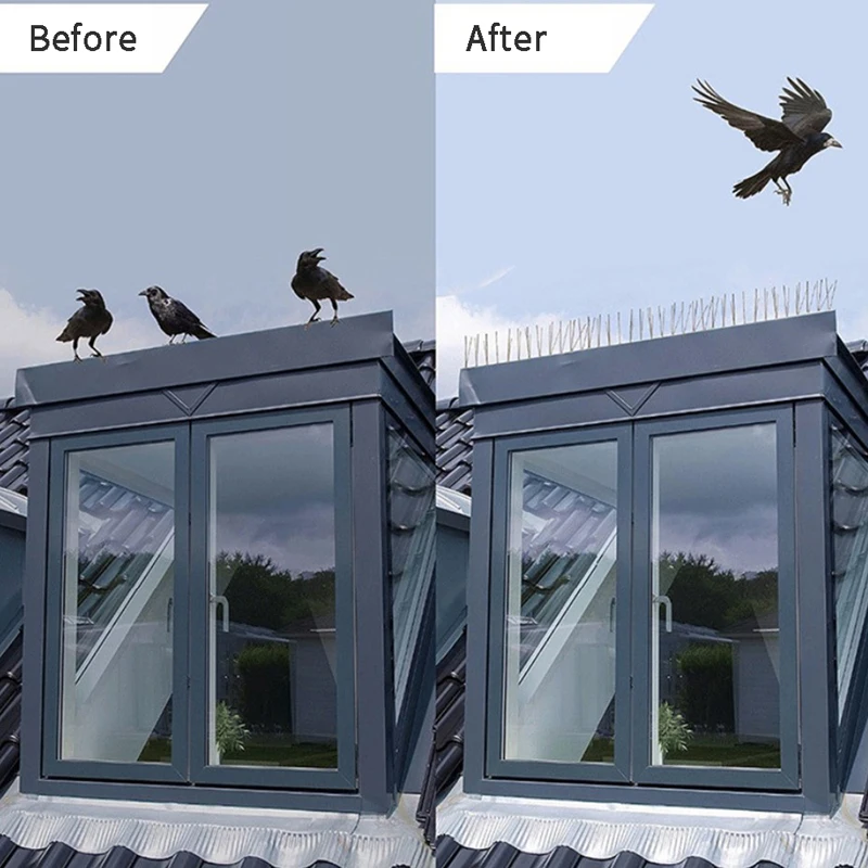 

Защитные шипы для птиц, защита от птиц на стену, Отпугиватель голубей, отпугиватель, Отпугиватель