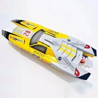 Модель корабля на радиоуправлении, 30 куб. См, маслопривод, корабль G30K из стекловолокна, модель скоростного катера-катамарана 1265 мм