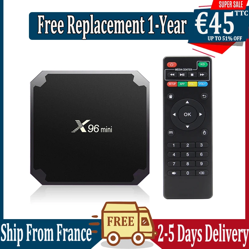 

X96 mini box android 9.0 Amlogic S905W Google play store 1GB8GB 2GB16GB smart tv box x96mini tv set top tv box
