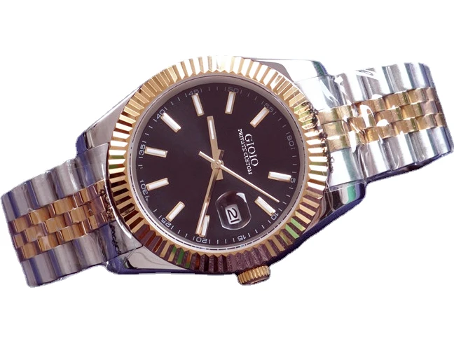 

Men Watch Automatic Mechanical Rose Gold Blue Black