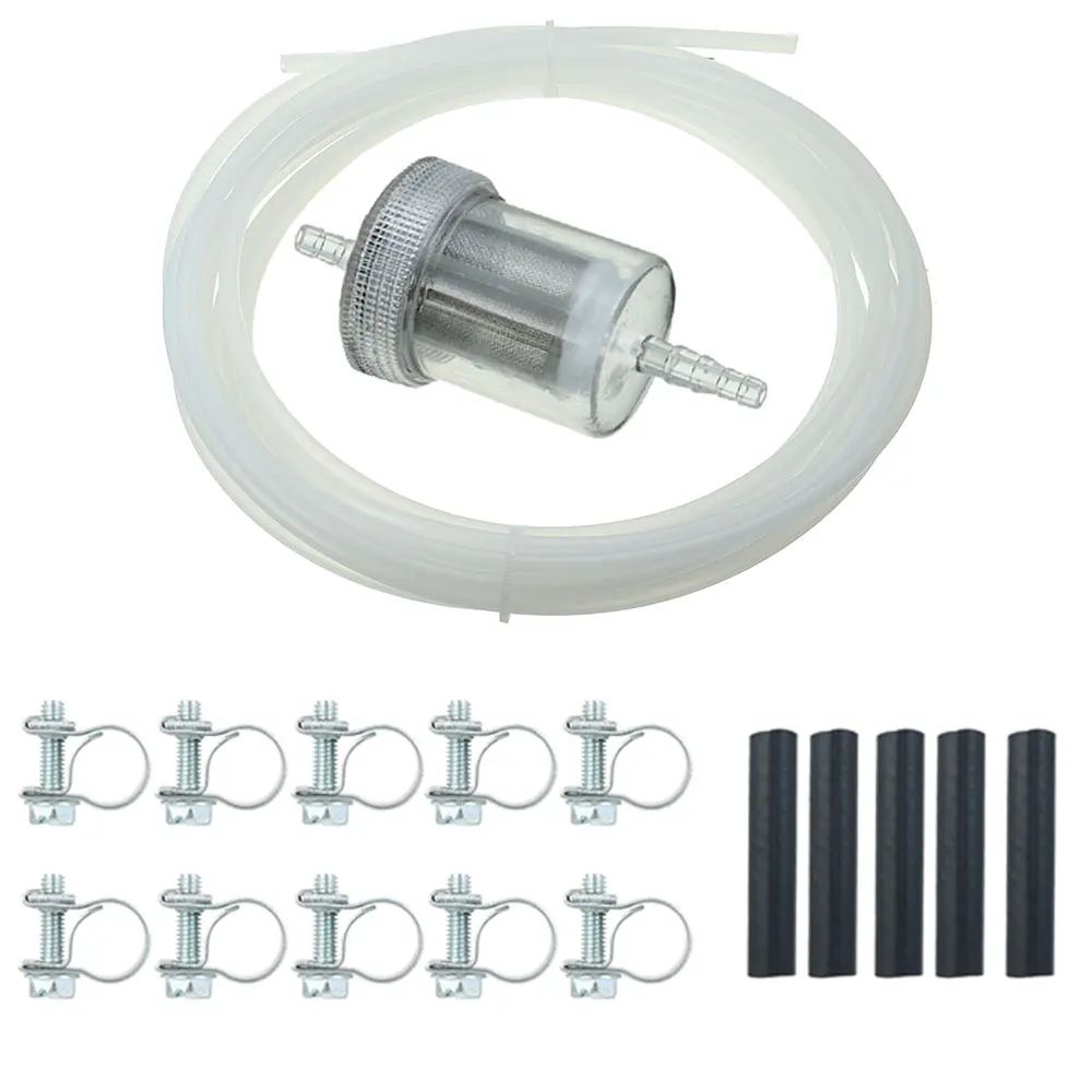 

5 Meter Transparent Heater Fuel Pipe Set Fuel Filter Hose Pipe Line Clip Kit Fit For Webasto Eberspacher Diesel