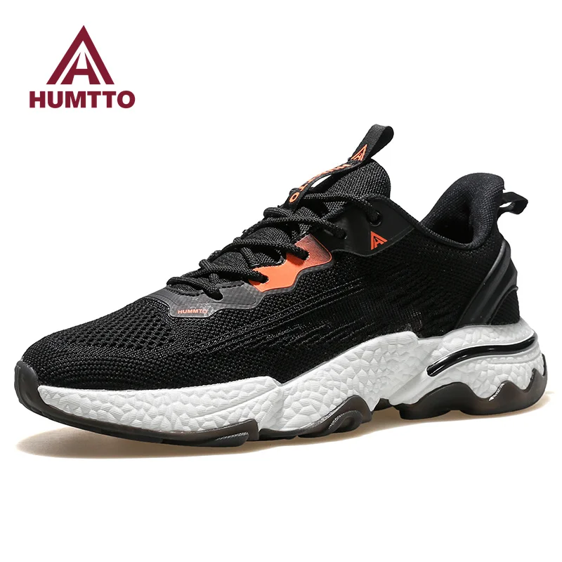 HUMTTO Running Shoes for Men 2022 Breathable Jogging Trail Designer Sneakers Man Sport Luxury Mens Shoes Brand Casual Trainers