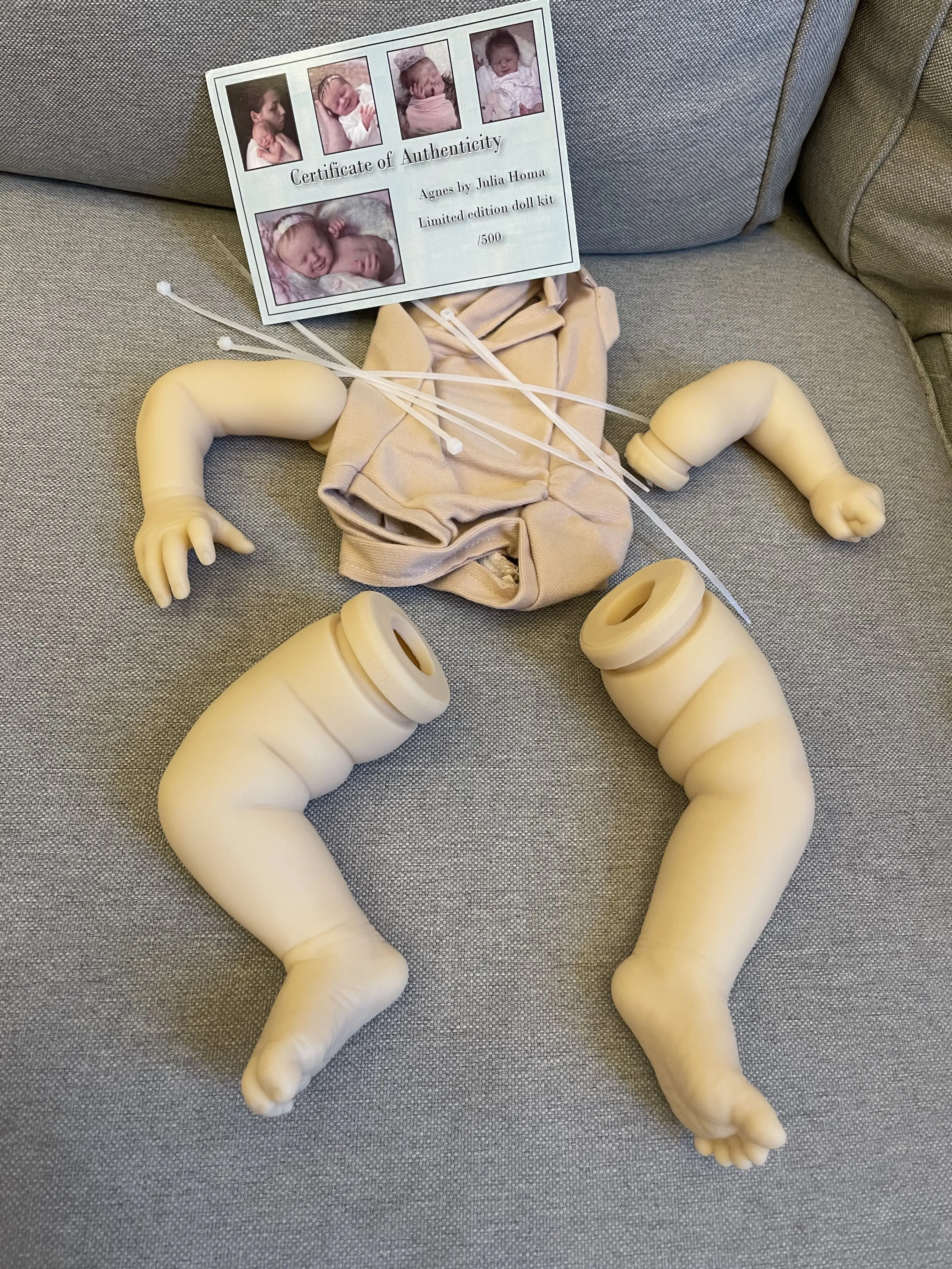 

18 дюймовые наборы для новорожденных без головы, реалистичные наборы для новорожденных Softtouch, неокрашенные наборы игрушек для детей