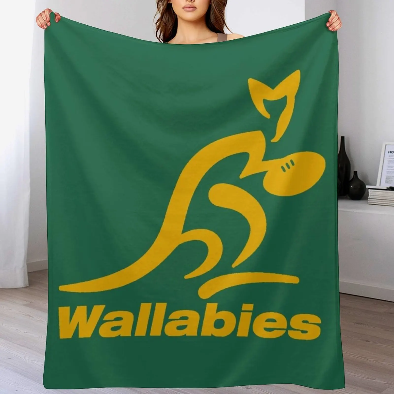 Одеяло Wallabies тяжелое для сна декоративного дивана винтажные одеяла