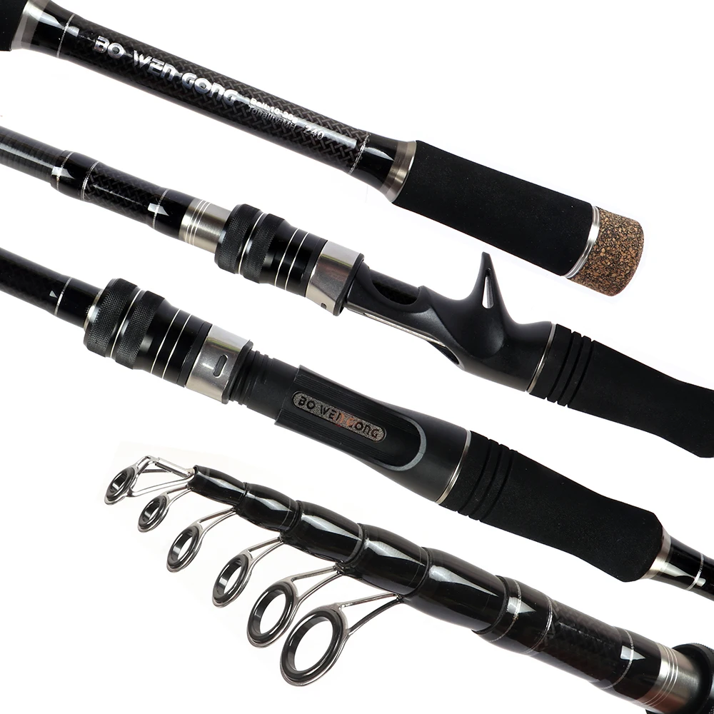 

GHOTDA 1.8M -3M Carbon Fiber Ultralight Fishing Rods Saltwater Freshwater Travel Ultralight Weight Jigging Fishing Tackle
