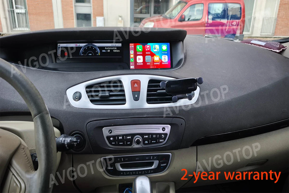 

OEM автомобильный стерео мультимедийный плеер для Renault Grand Scénic 3 2009-2016 GPS CarPlay 7 "сенсорный экран без DVD-погрузчика WIFI BT MP3 FM