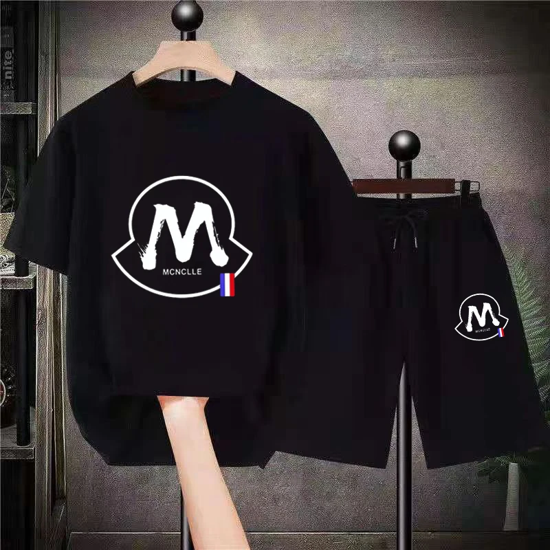 2023 Luxury Brand Men Women T Shirts Suit Shorts Classic Sets 2 Piece Outfits Sets Print 100% Cotton High Quality Free Shipping