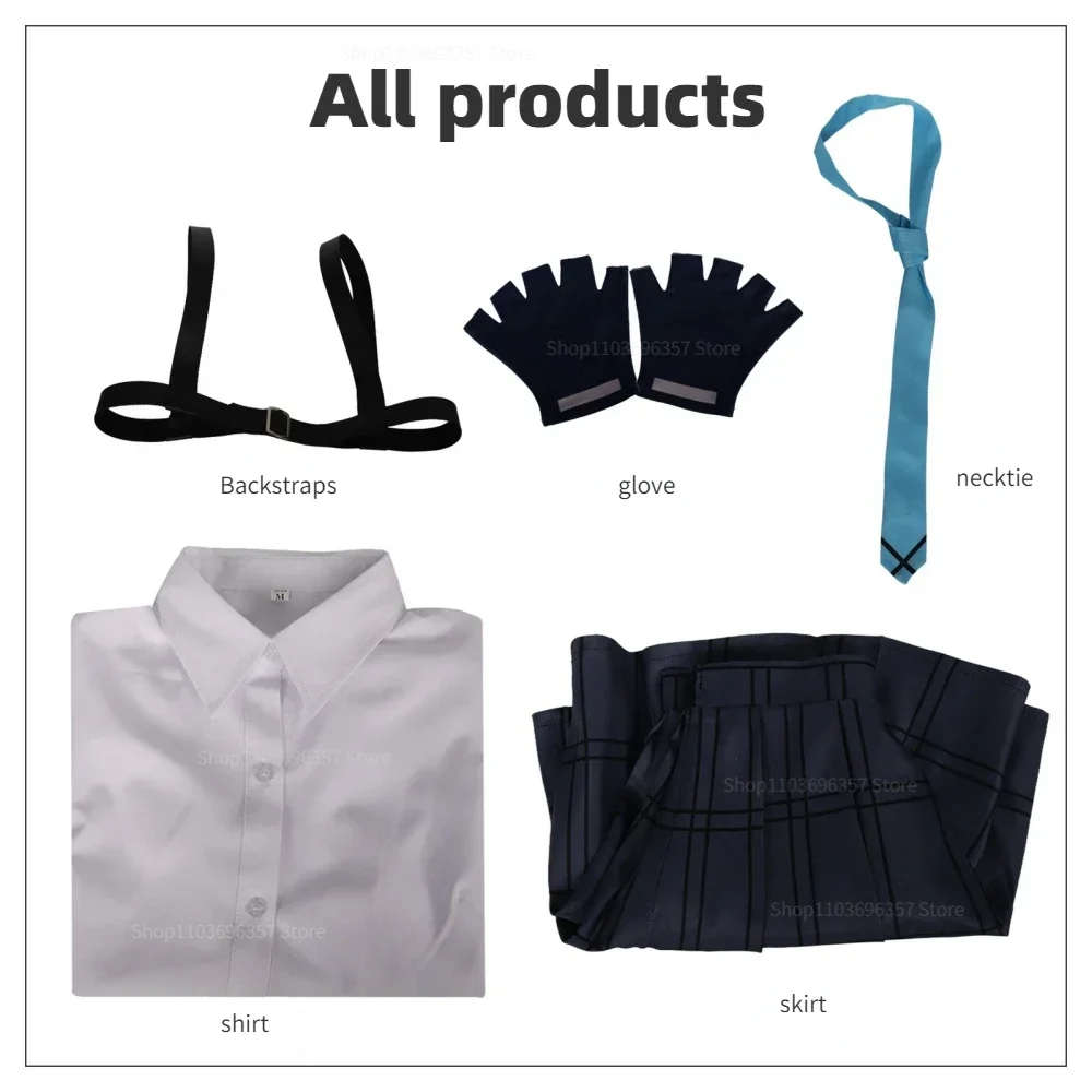 Новая игра синий архив косплей Takanashi Hoshino костюм для женщин и мужчин униформа