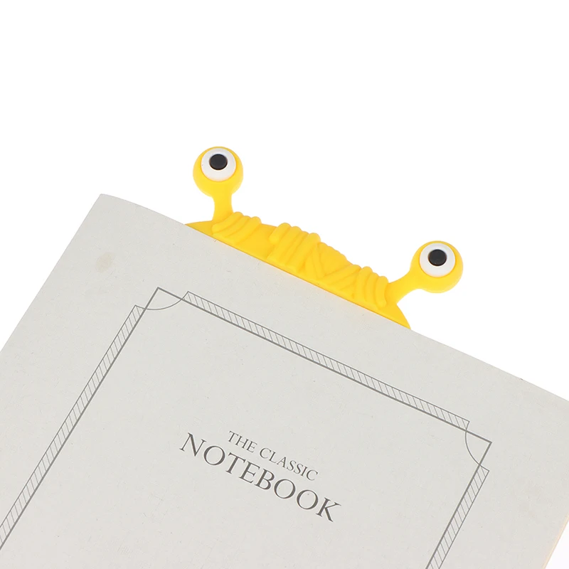 

Creative 3D Bookmark Cartoon Littlemonster Reader School Supplies Kid Stationery