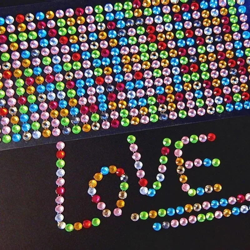 Высококачественная наклейка с зернистой поверхностью 3/4/5/6 мм акриловые