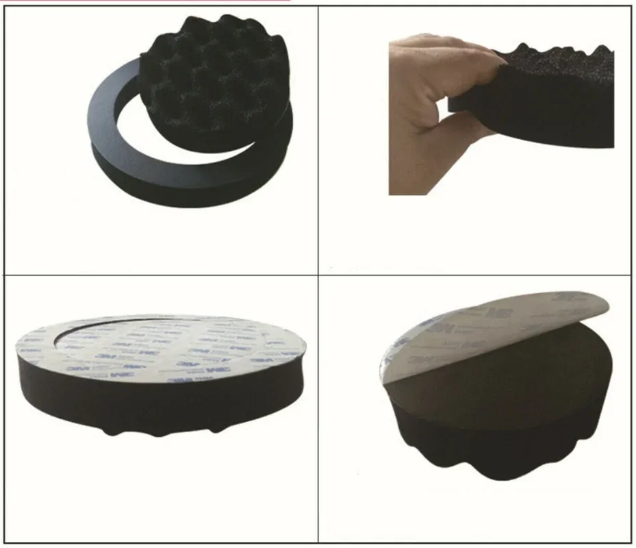 4 шт. черный 6 5-дюймовый адаптер для автомобильного дверного динамика кольцо