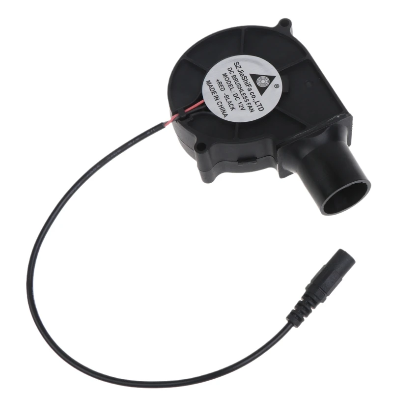 

BBQ Fan Portable Air Blower DC12V1.5A Brushless 2500R 5.5x2.1mm 27mm Air Duct