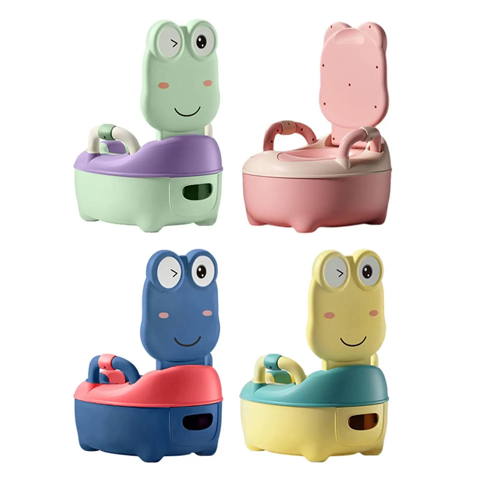 

baby Toilet Seat potty Chair Bedpan Trainer Seat Comfortable with Random brush Pot for Babies