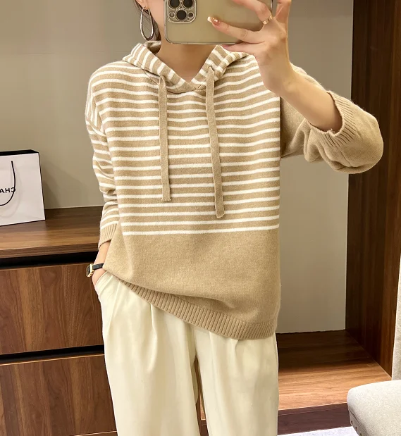 

22201 half stripe hat unlined upper garment of 42