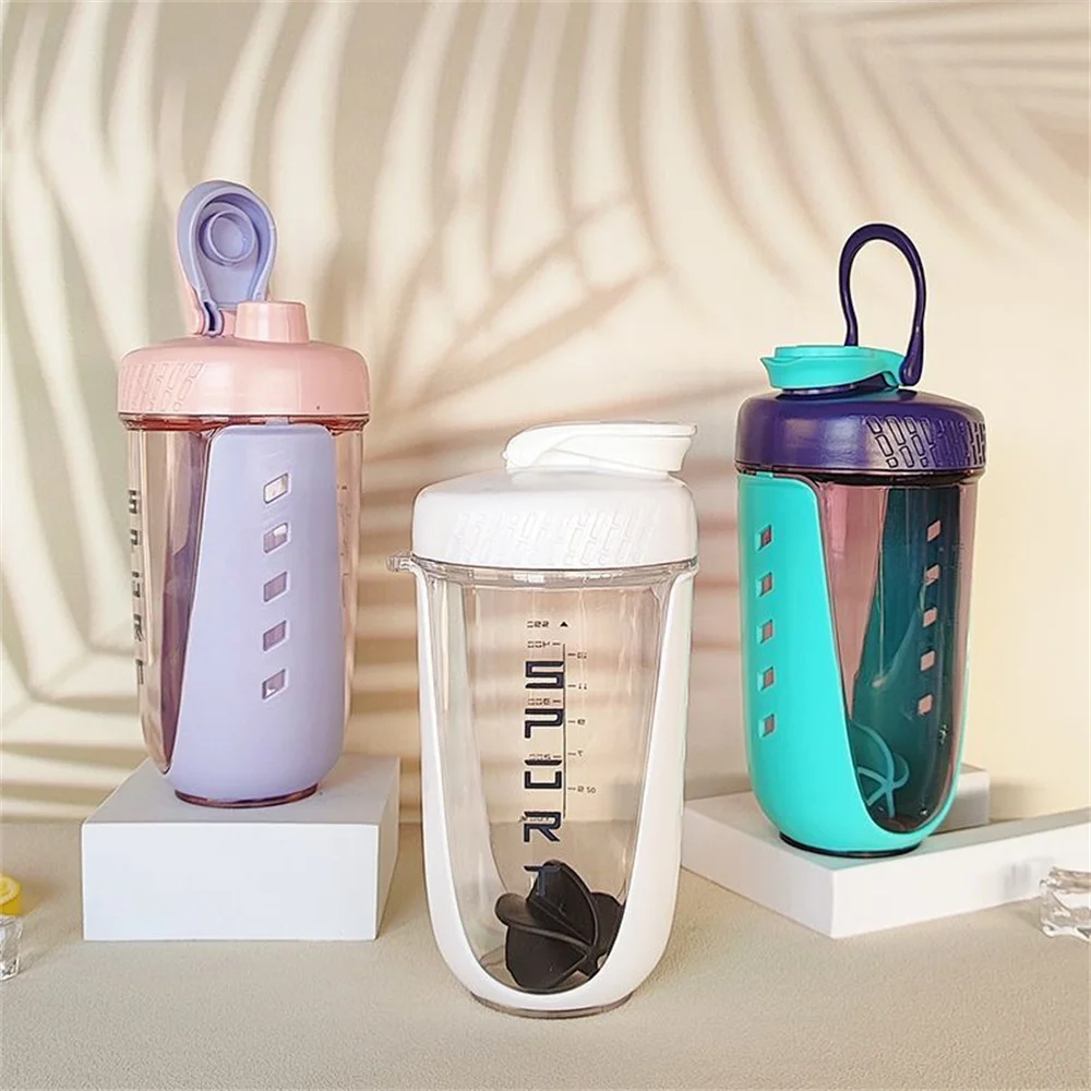 

Leak-proof Shake Cup Convenient Sports Shake Cup Multi-purpose Durable Mixing Cup Bpa Free Fitness Mixer Demand Bpa Free Popular