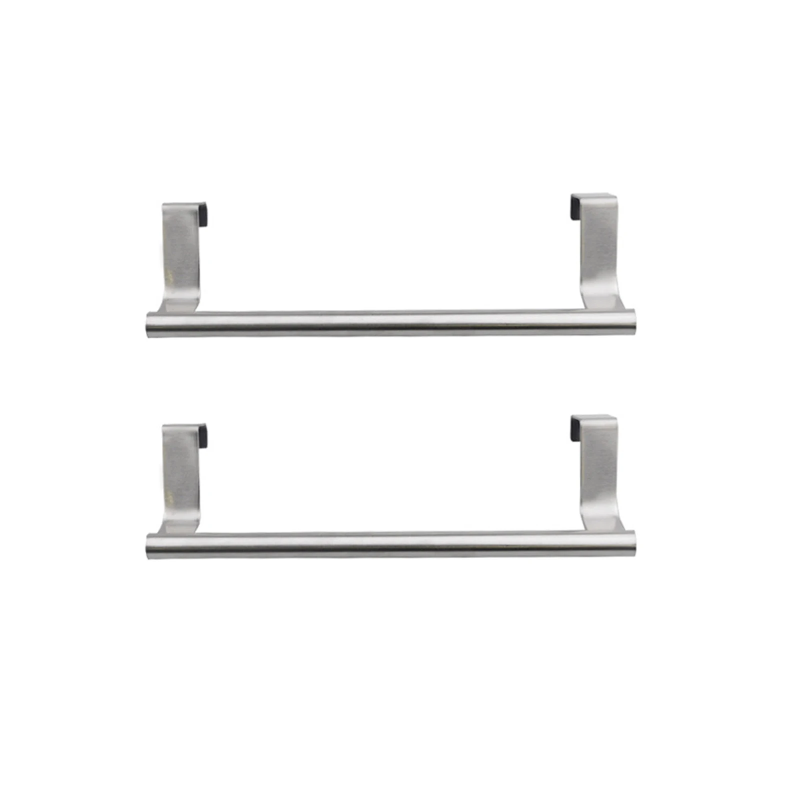 

Home No Drilling Durable Kitchen Cabinet Storage Towel Bar Hanging Holder Solid Door Heavy Duty Stainless Steel For Bathroom