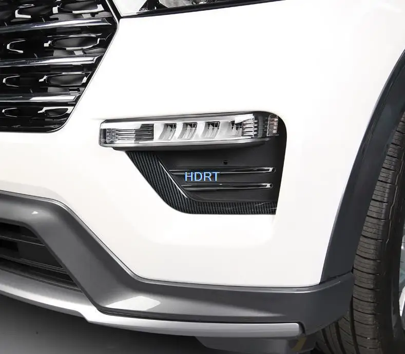 Для Ford Explorer 2020 2021 автомобильный Стайлинг ABS Хром Передняя противотуманная фара