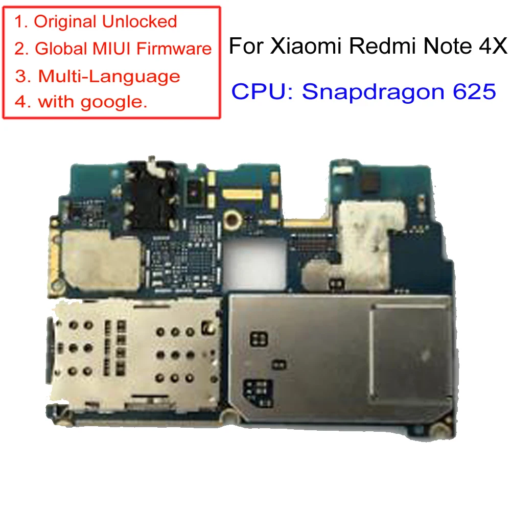 Материнская Плата Xiaomi Redmi Note 4x Купить
