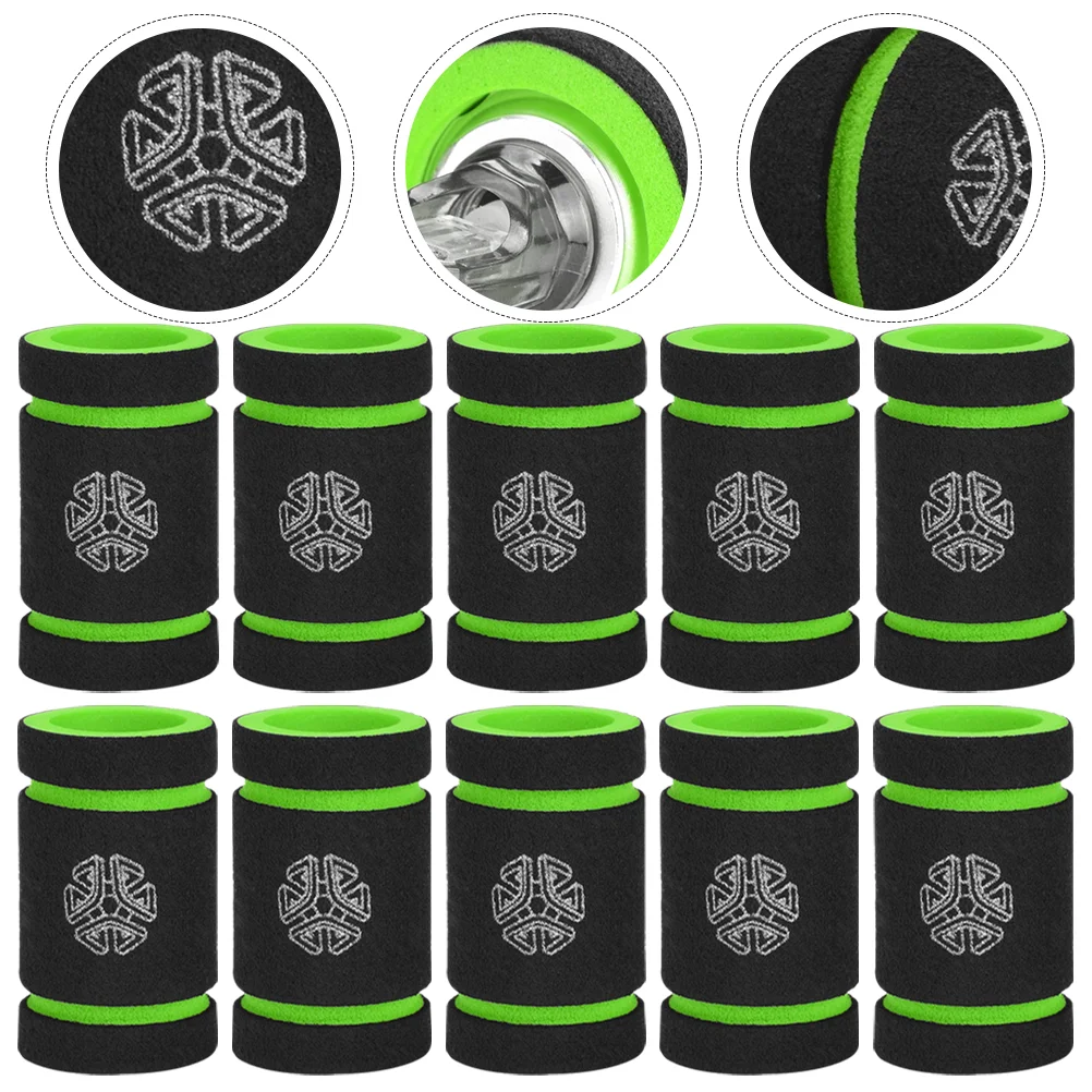 

10 Pcs Non Slip Tape Tattoo Handle Cover Protective Thick Grip Tattoos Machine Supple Sleeve Sponge Protector