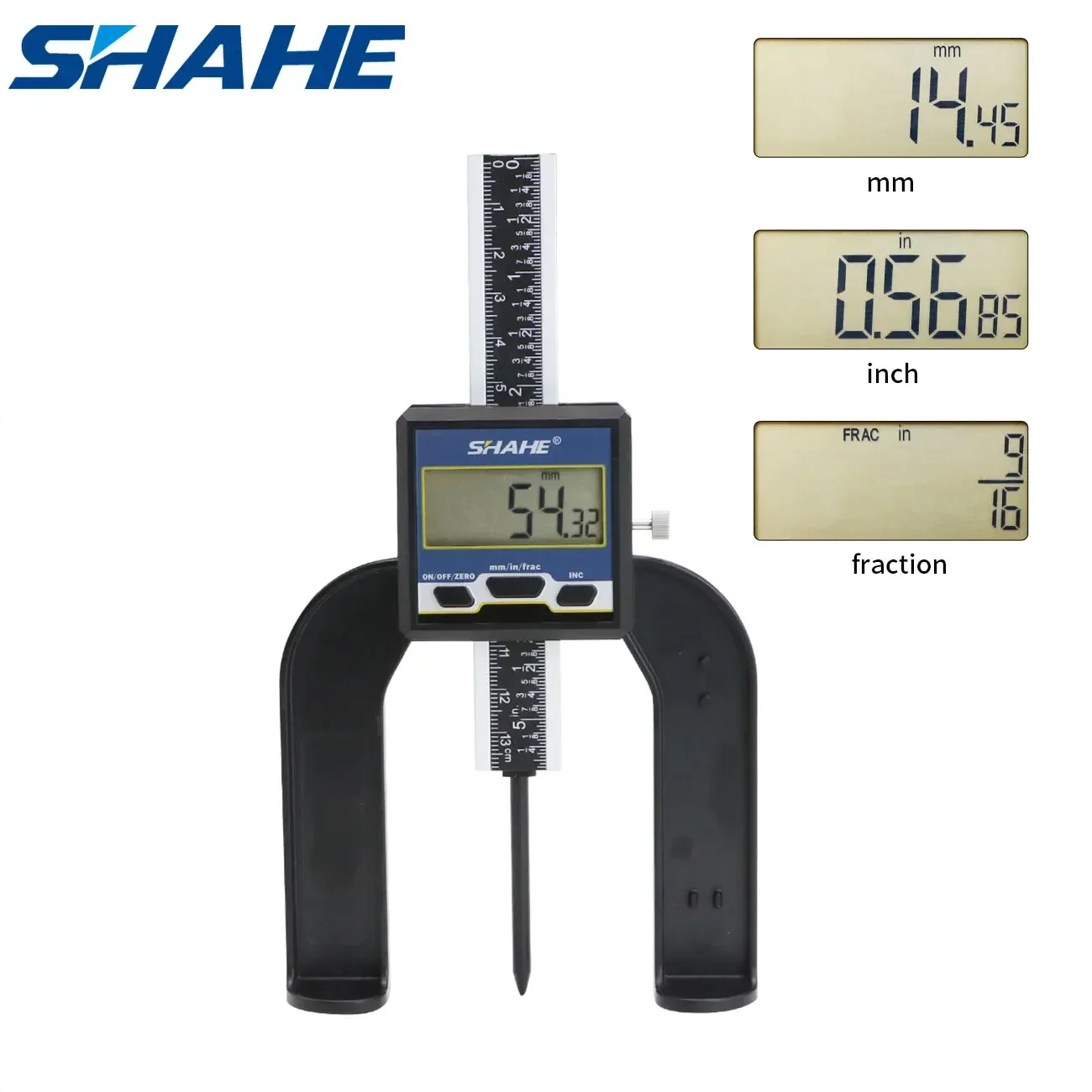 

Цифровой штангенциркуль Shahe 0-80 мм