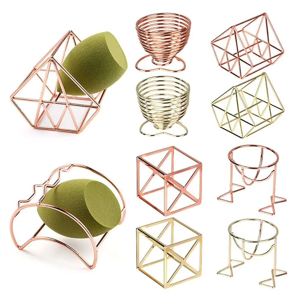 Новые принадлежности для макияжа косметическая витрина полка губки стеллаж