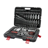 215 pcs mechanic tool set socket set car tools box set mechanic
