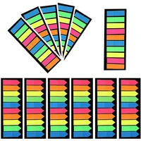 12 sets neon page markers sticky index tabs colored index tab flags fluorescent sticker tabs note for books 2 designs