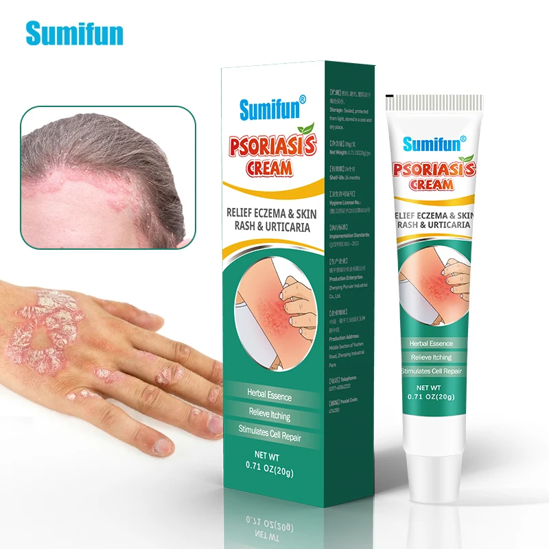 

Медицинская мазь Sumifun для лечения псориаза, 20 г