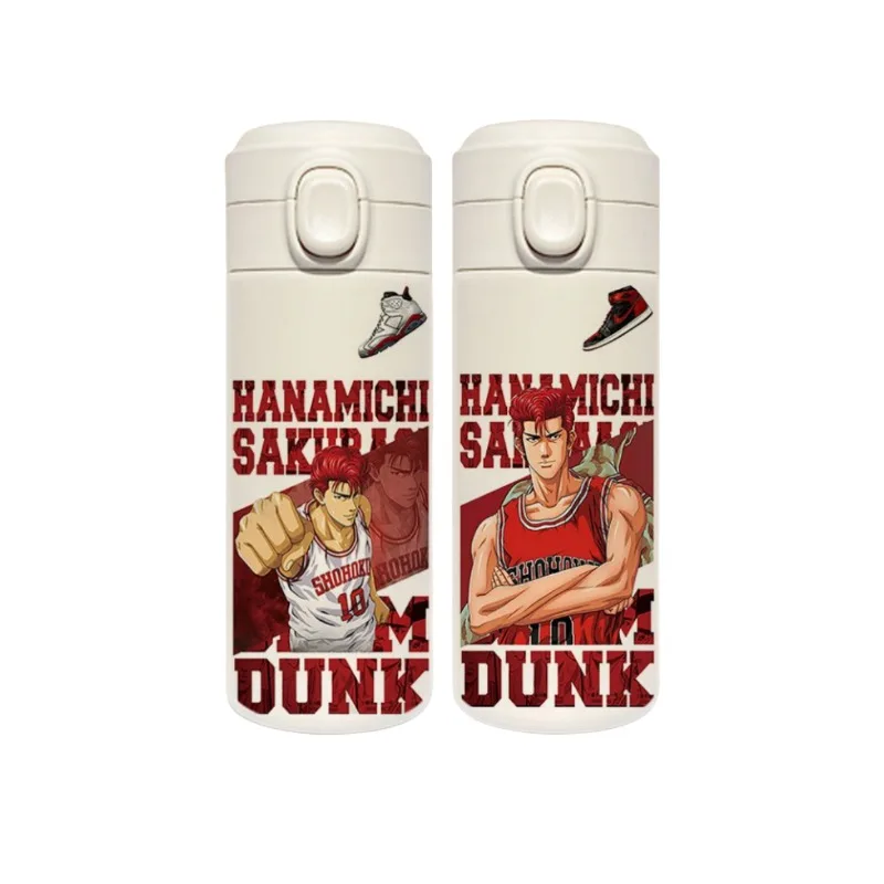 

Slam Dunk Sakuragi Цветочная дорога новая мультяшная анимация периферийный студенческий креативный ins трендовый термос кружка Праздничный подарок на день рождения