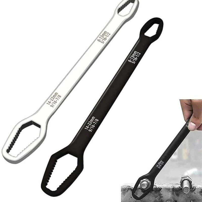 

Metric 8-22mm Offset Ring Spanner Double Head Combination Wrenches Garage Workshop Repair Hand Tool Double Ended Wrench