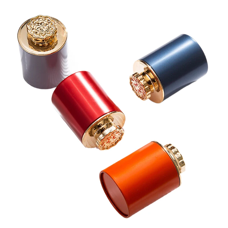 Мини Черный чай зеленый маленький однотонный герметичный контейнер с защитой от