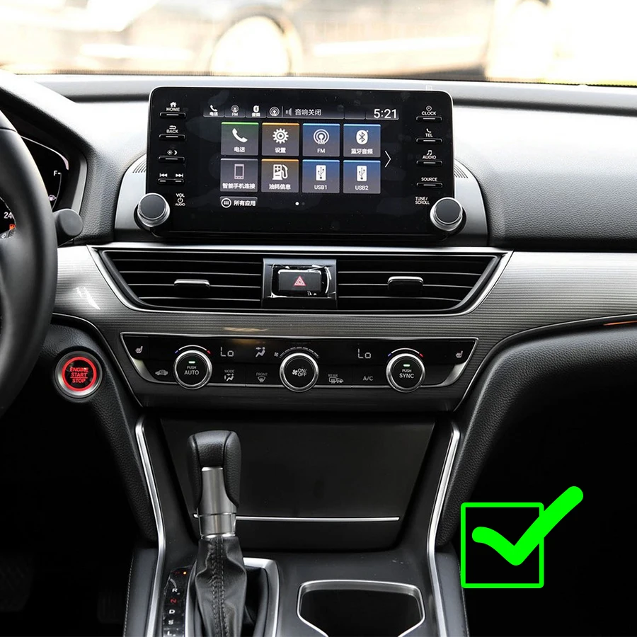 Двойная система программного обеспечения для Honda Accord 2018 2019 2020 2021 с цифровым