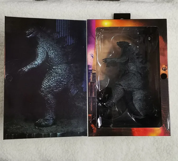 Фото NECA 2014, версия фильма, ограниченная серия, Godzilla Burning, шарнирная фигурка, коллекция моделей, игрушки, новогодние рождественские подарки №2