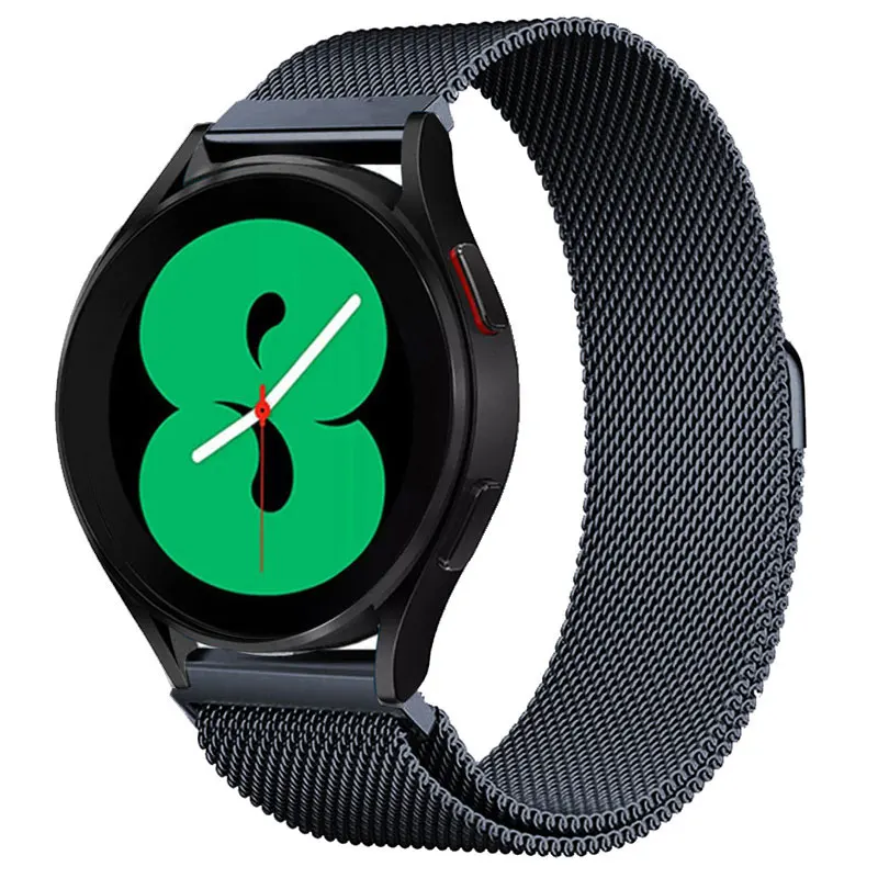 Magnetic Loop For Samsung Watch 5 Strap 40mm 44mm Watch 5 Pro 4 3 Active 2 Huawei GT2/2e/3 Bracelet Amazfit Bip Band GTR 3 Pro