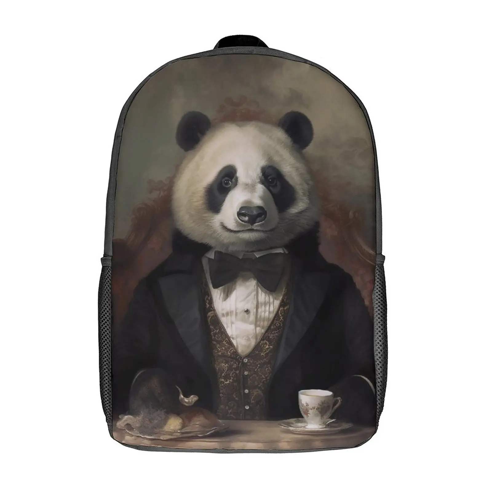 

Panda Backpack Mystic Soft Tones Hiking Backpacks Girl Designer Durable School Bags Modern Rucksack