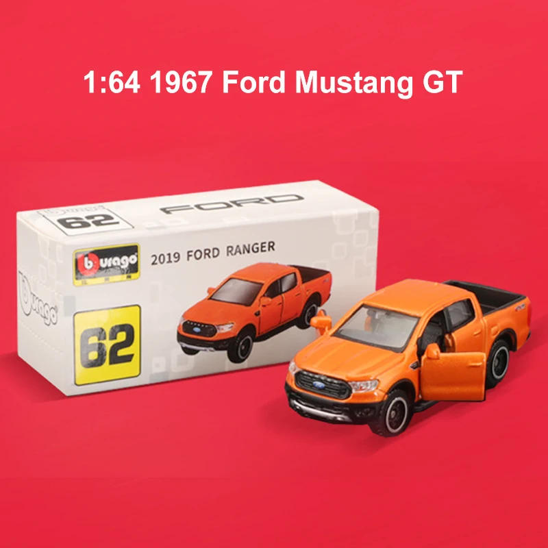 

Bburago 1:64 Miniature Car Model 1967 Ford Mustang GT Benz Audi Bugatti Diecast Vehicle Replica Collection Toy For Boy Gift