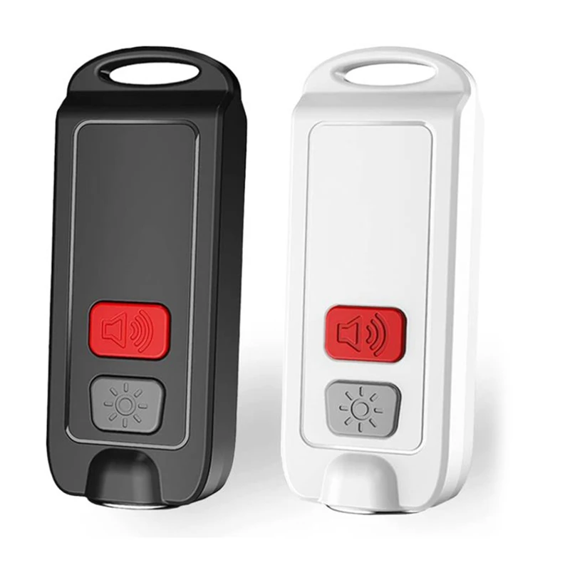 

Personal Security Alarm Siren,130Db Security Alarm Keychain,Emergency Siren With LED Light,For Female,Elderly,Kids,Etc