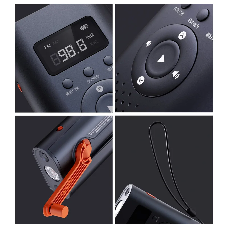 Станция питания Nextool 6 в 1 с ручным управлением AM FM-радио вспышка аварийное