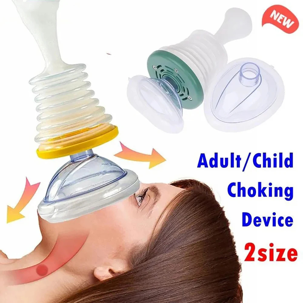 

3PCS/Set First Aid Kit Choking Device Adults & Children 2 Size Choking Rescue Kits Home Asphyxia Rescue Device Anti Suffocation