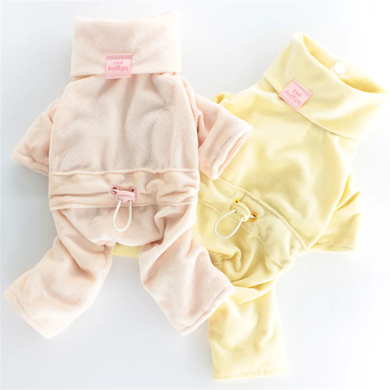 

Dog Costume Winter Dog Clothes Jumpsuit Pajamas Poodle Shih Tzu Yorkie Bichon Pomeranian Schnauzer Puppy Clothing Pet Sleepwear