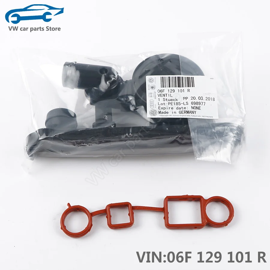 

06F 129101 R PCV Клапан контроля давления Сапун сепаратора масла для EA113 Audi A3 A6L TT VW Scirocco Golf GTI EOS 06F 129 101 R