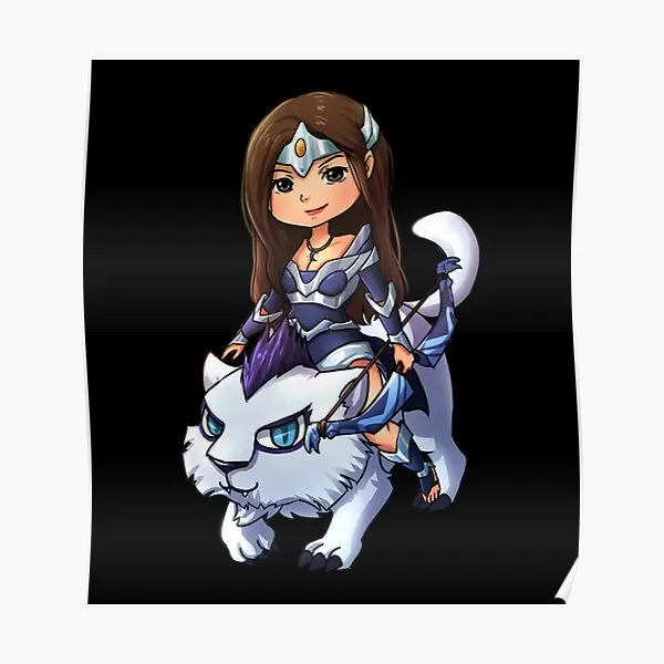 Mirana Dota 2 постер картина Печать Декор винтажный дом смешная фотообои искусство