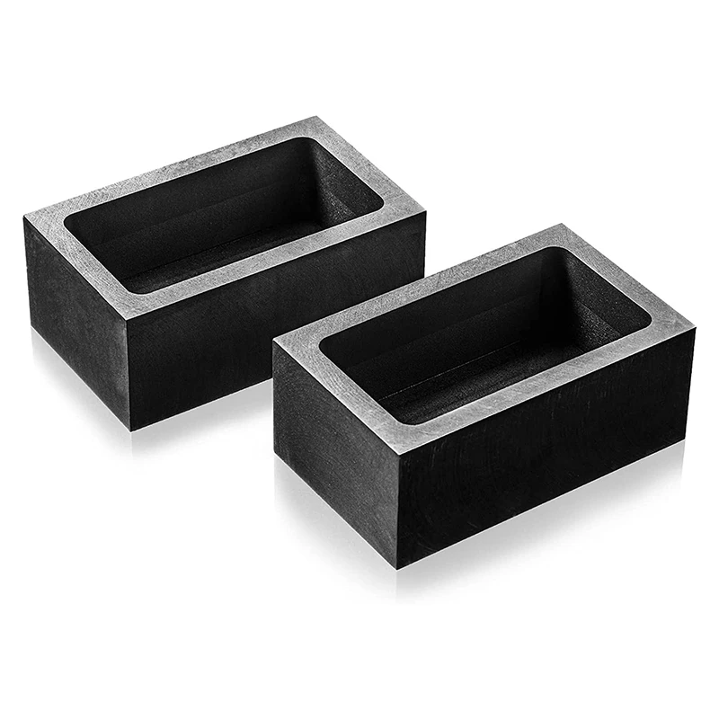 

2 шт., форма для литья под серебро и золото, размер 85x45x30 мм