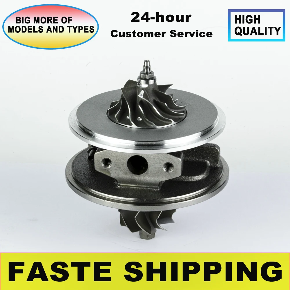 Фото Новый турбокомпрессорный картридж New Balanced Turbine Chra 713672 для Ford Galaxy 1.9 TDI 81 кВт, сердцевина турбокомпрессора AFN 713672-0005, 1996-1997 гг. №2