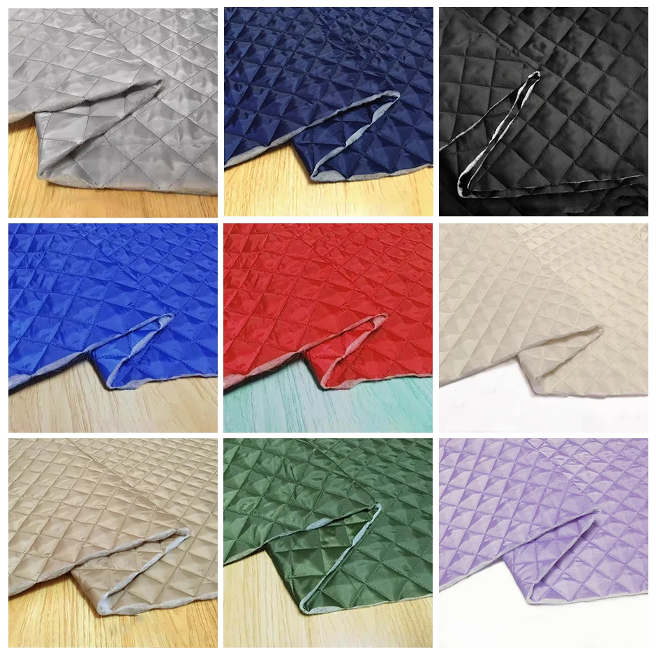 100x150 см осенне-зимняя двухсторонняя утолщенная стеганая ткань подкладка для